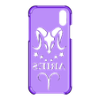 Case iphone X y XS aries_fixed.stl Case Iphone X/XS Aries