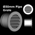 4aec6136-094c-49da-9004-56855114e21e.png Ø30mm pipe grate/grille