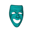 Capture-d'ecran-2025-12-10-113608.png Theater Comedy Mask - Stylized 3D Model