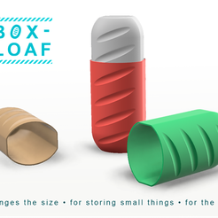 Title_fish.png Fichier STL gratuit Box-Loaf・Design pour imprimante 3D à télécharger