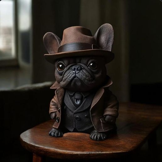 Bulldog french hat