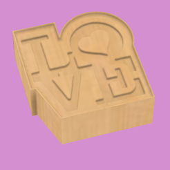 LOVE_B v2_a.png Archivo STL SOLID SHAMPOO PRESS JABON SOLIDO MOLDE Bath Bomb Mold LOVE.・Modelo para descargar y imprimir en 3D