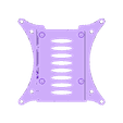 rpi2-bottom_100mm-vesa_netfabb.stl Free STL file Raspberry Pi 3 (B/B+), Pi 2 B, and Pi 1 B+ case with VESA mounts and more・3D printer model to download