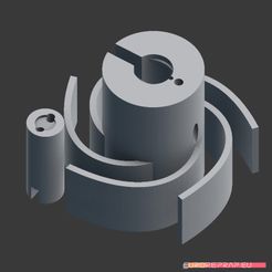 holderE10.jpg Free STL file Holder for traditional E10 bulb・3D print object to download