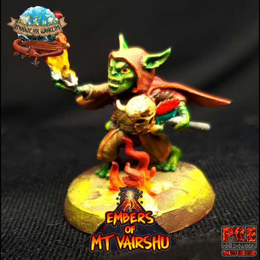Goblin Pyromancer 3D model