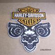 harley-davidson-motocicleta-cartel-letrero-rotulo-logotipo-impresion3s.jpg Shield, Harley, Davidson, Motorcycle, Poster, Sign, Label, Logo, Spoprter, Low Rider, Fat Boy, Breakout, Motorcycle, Biker, Biker, 3dprint, collection, collecting, collecting