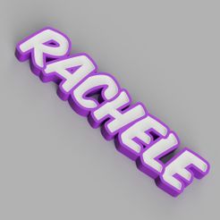 LED_-_RACHELE_2023-Jan-22_07-05-13PM-000_CustomizedView5062755559.jpg Archivo 3D NAMELED RACHELE - LÁMPARA LED CON NOMBRE・Diseño de impresora 3D para descargar