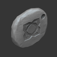 elemental kc 5.png Elemental Rune - Runescape - STL Keychain