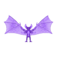 FixedBatGremlin2.stl Bat Gremlin, 1 piece (Not cut and keyed)