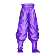 Legs.stl STL file GOKU super saiyan v2 - Dragonball Super・3D print model to download