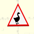 openscad_2019-12-06_22-18-06.png Untitled Goose Sign and Base [Customizer]