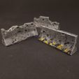 Painted.jpg Concrete Barriers for Tabletop Games (1:56 Scale)