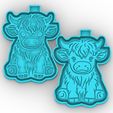LvsIcon_FreshieMold.jpg baby cow, highland cow sitting - freshie mold - silicone mold box