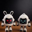 DSC00903.jpg Transformierender Egg-Bot & Bunny-Bot mit modularem Aufbewahrungskoffer