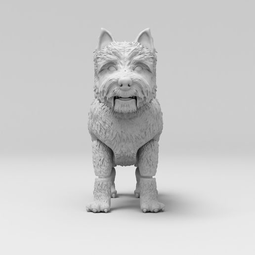 pejsek-smetak_eshop-2.jpg Dog Hairy 3D Model
