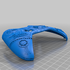 XBONE_CP.png Free STL file CyberPunk Xbox Controller Faceplate・3D printing idea to download