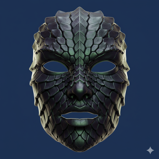 tribal mask STL, custom fit mask STL, beast mask STL, stylized mask STL, post apocalyptic mask STL, wearable mask STL, 3D printed mask, mask stand STL, breathable mask STL, mask 3D model, fox mask STL, orc mask STL, zombie mask STL, lion mask STL, resin m