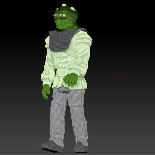 ScreenShot1133.jpg Star-Wars NITKO Kenner Kenner Style Action Figur STL OBJ 3D