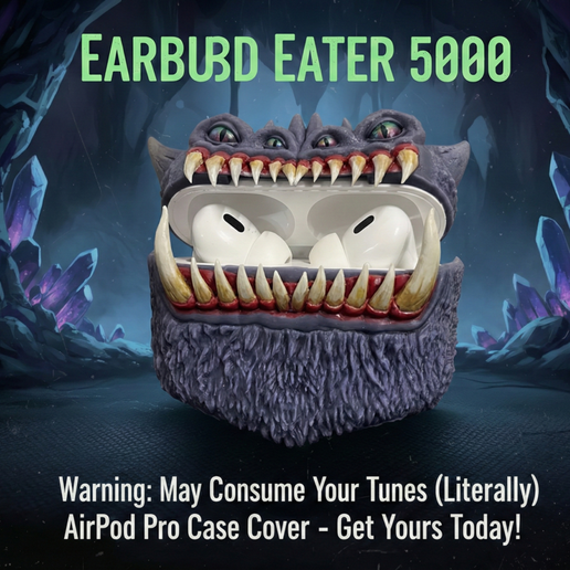 Earbud Eater 5000