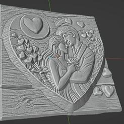 10.jpg VALENTINES DAY RELIEF 3D model