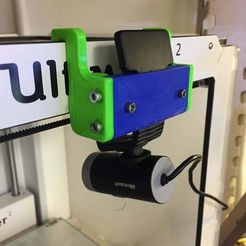 IMG_0813.JPG Free STL file UM2 WebCam Mount・Template to download and 3D print, Scotty-G