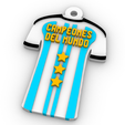 CAMISETA-CAMPEON-2.png Argentina Champion T-Shirt Qatar 2022 with 3 stars