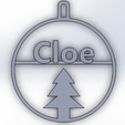 cloé.png personalized christmas bauble