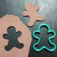 MAN_2.jpeg cookie cutter / gingerbread man /Christmas / galleta de jengibre