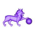 trophy_lion.stl Replica del trofeo della Premier League inglese (EPL)