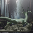 4.png Evenshade Lake Drake Diorama - Vorgestützt