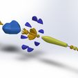 3D-model-Moon-Butterfly's-magic-wand-for-cosplay-bom.jpg Moon Butterfly’s magic wand, crown, earrings and belt’s stone (full cosplay pack)