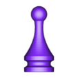 Peon.STL PIEZAS PARA AJEDREZ