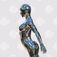 IMG_1549.png The Weeknd Sorayama Statue AfterHours Til Dawn Concert Chrome 3D Model