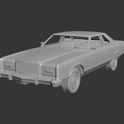 1.jpg 3D file Ford LTD 1978 Landau 2Door・3D printable design to download