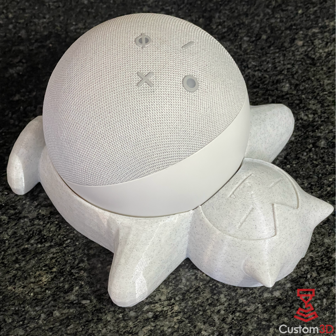 Dragon Ständer Für Echo Dot (4./5. Gen) – 3D-gedruckte Halterung & Deko-Figuren In Blaugrün