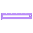 SlidingRuler1_Medium_cm+in_NoText.stl Sliding ruler/gauge #1