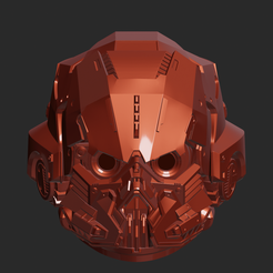 Helgst0001.png 3D file Hellghast Sci Fi Helmet・3D printing idea to download, ANReal