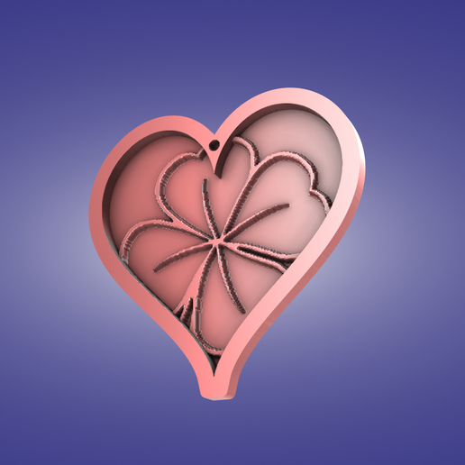 Key pendant 3D model