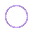 Round_Scalloped_115mm.stl Round Scalloped Cookie Cutter 115mm