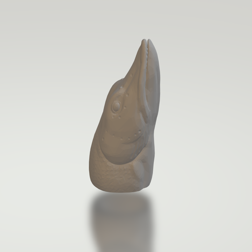 stika.png Archivo STL tapa de caña cabeza de lucio・Plan para descargar y imprimir en 3D, ARTMANS