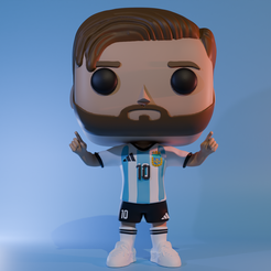 Busto Messi by Aritz, Download free STL model