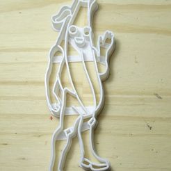 DSC04861.JPG STL file cookie cutter cookie cutter fortnite peely・Model to download and 3D print