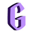 G.stl Letters and Numbers HARRY POTTER Letters and Numbers | Logo