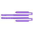 Evap Cooler - Peg.stl Evaporative Cooler Pad Peg and Washer