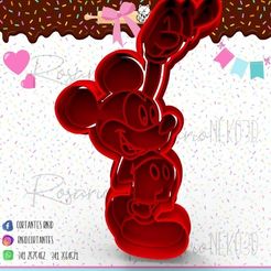 119-Mickey.jpg Mickey Cookie Cutter - Mickey cookie cutter