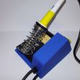 6.jpg Soldering Station Case - OpenSCAD/Parametric