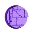 32mm_Tall_001.stl 32 毫米场景战争游戏底座 - 石砖和石板