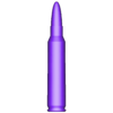 STL file Set of Assault Rifle - 50 BMG - 5.56 x 45 NATO - 7.62 x