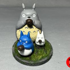 Totoro Family(My Neighbor Totoro)