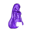 Rapunzel  Figure (2).stl Бюст Рапунцель Disney Princess STL 3D Print Model Figure